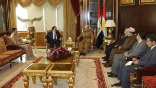 Başkan Barzani Irak Savunma Bakanı’nı kabul etti