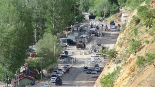 Dersim'de karakola intihar saldırısı girişimi