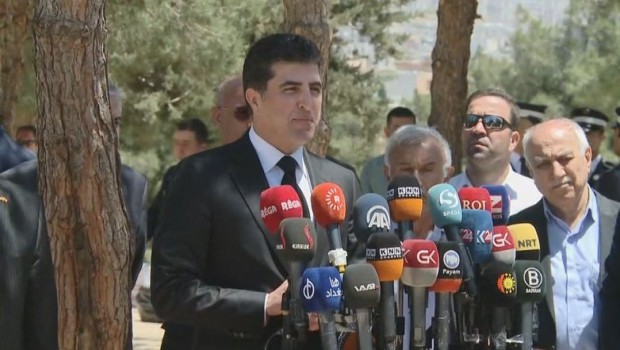 Başbakan Neçirvan Barzani Süleymaniye'de