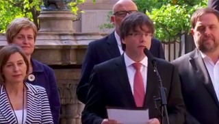 Bir bağımsızlık referandum tarihide Katalonya'dan