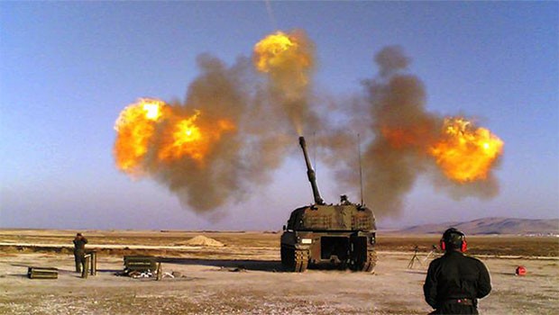 TSK'den Efrin'e bombardıman