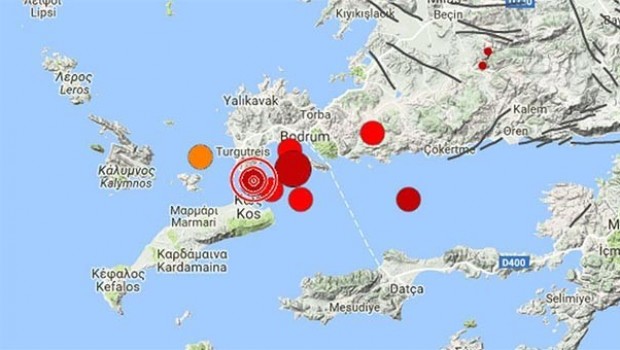 Ege’de 6.3’lük deprem!