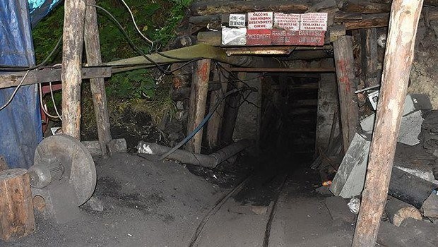 Elazığ'da madende göçük