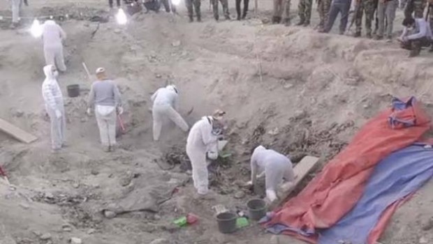 Bir mezarda tam 550 ceset! Daha da artması bekleniyor...