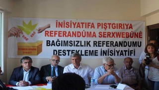 Van’da Bağımsızlık referandumu toplantısı