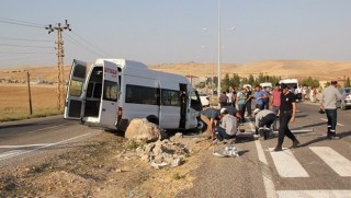 Siirt-Batman yolunda kaza: Çok sayıda yaralı var 