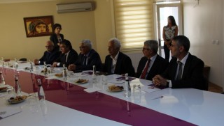 Kürdistan Bağımsızlık Referandumunu Destekleme İnisiyatifi'nden HDP'ye ziyaret