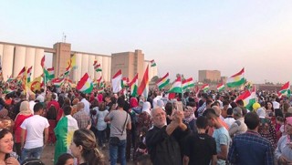 Rojava'da referanduma destek etkinliği