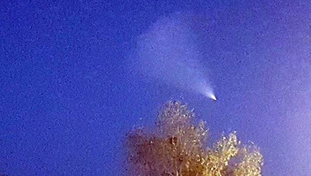 Kars'ta havada görülen parlak cisim Ağrı ve Van'da da görüntülendi