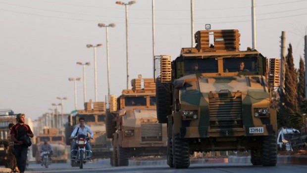 Reuters, Türk Ordusu'nu El Bab'da görüntüledi