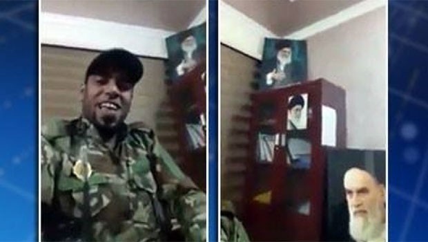 Kerkük'ün resmi binalarında Hamaney'in fotoğrafları