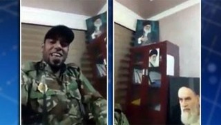 Kerkük'ün resmi binalarında Hamaney'in fotoğrafları