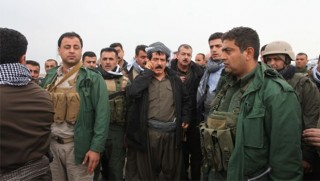 Kosret Resul'un Peşmerge gücü cephede!