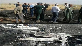 İran'da savaş uçağı düştü