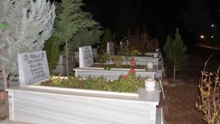 Diyarbakır'da PKK'lilerin mezar taşları değiştirildi