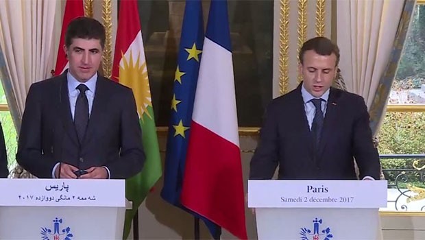 Macron: Tartışmalı bölgerde 140. Madde yerine getirilmeli