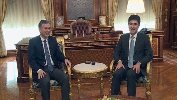 Başbakan Barzani, Türkiye'nin Erbil başkonsolosunu kabul etti
