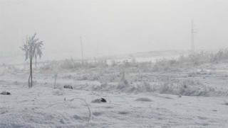 Kürt illerinde Sibirya soğukları