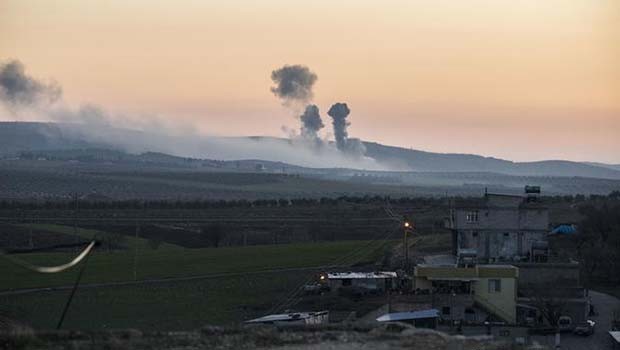 Afrin'de bir çok noktada şiddetli çatışmalar yaşanıyor