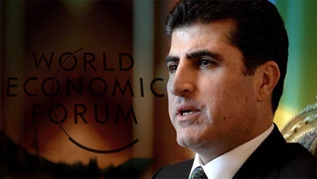 Başbakan Neçirvan Barzani Davos'a ulaştı