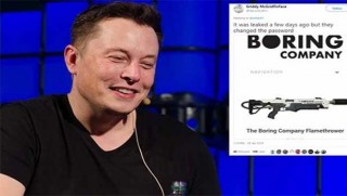 Elon Musk bu kez alevli silah satışına başladı