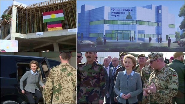 Almanya Savunma Bakanı Kürdistan'da