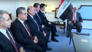 Başbakan Barzani ile Abadi bir araya geldi