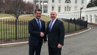 Mesrur Barzani ve McMaster ile bir araya geldi