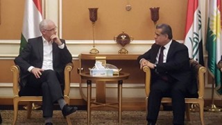 Macaristan Bakanı Erbil’de
