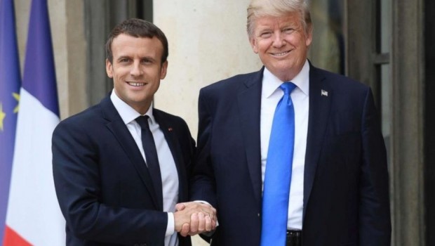 Macron ve Trump telefonda Suriye'yi görüştü