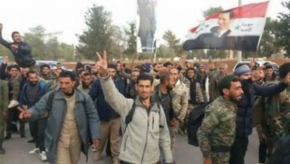 Haseke'den çok sayıda sivil Suriye ordusuna katıldı