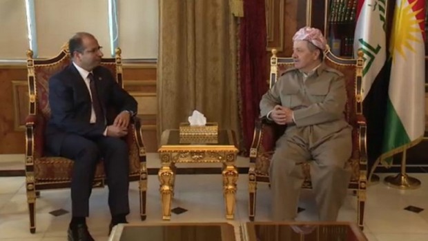 Irak Parlamento Başkanı'ndan Başkan Barzani’ye ziyaret