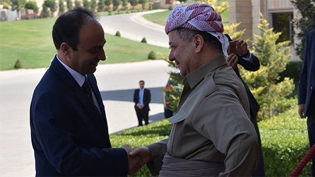 Başkan Barzani ve Baydemir arasında duygu yüklü sohbet!