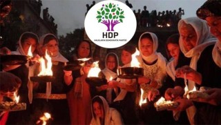 HDP, Ezidîlerin Çarşema Sor bayramını kutladı