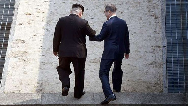 Kuzey Kore ve Güney Kore liderleri buluştu: ‘Yeni bir tarih başlıyor’