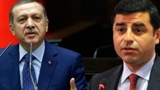Erdoğan'ın 'Hangi yüzle aday oluyorsun?' sözlerine Demirtaş'tan yanıt