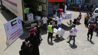 Kürt ailelerine yardım desteği