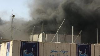 Irak'ta oy pusulalarının olduğu depoda yangın