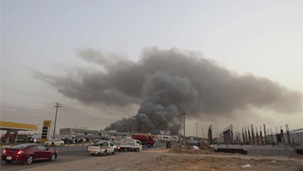 Erbil'de Silah deposunda patlama