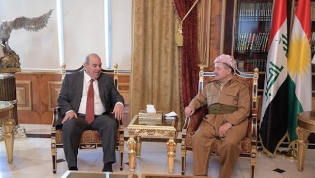 Başkan Barzani, İyad Allavi ile görüştü
