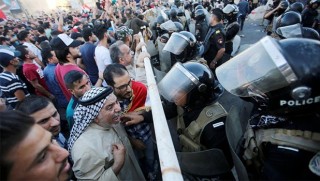 Bağdat’ta gösteriler nedeniyle yollar kapatıldı