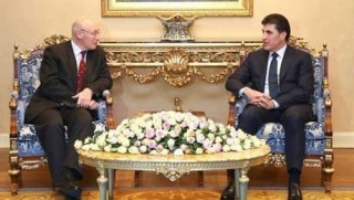Başbakan Barzani İngilz heyetini kabul etti