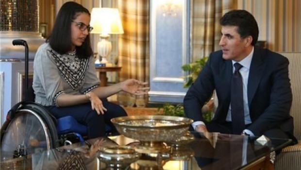 Başbakan Barzani’den Kürt aktiviste destek