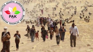 PAK: Şengal katliamını lanetliyoruz