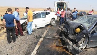 Diyarbakır’da trafik kazası  