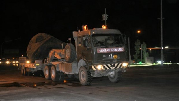 İdlib sınırına askeri sevkiyat