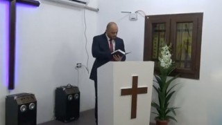 Kobani’de kilise açıldı