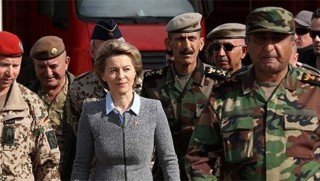 Almanya Savunma Bakanı Leyen Erbil'de