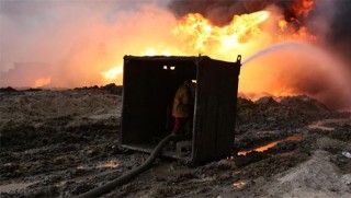 Musul'da 4 yıl aradan sonra petrol üretimine başlandı