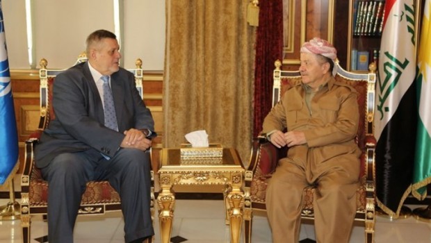 BM’den Başkan Barzani’ye kutlama 